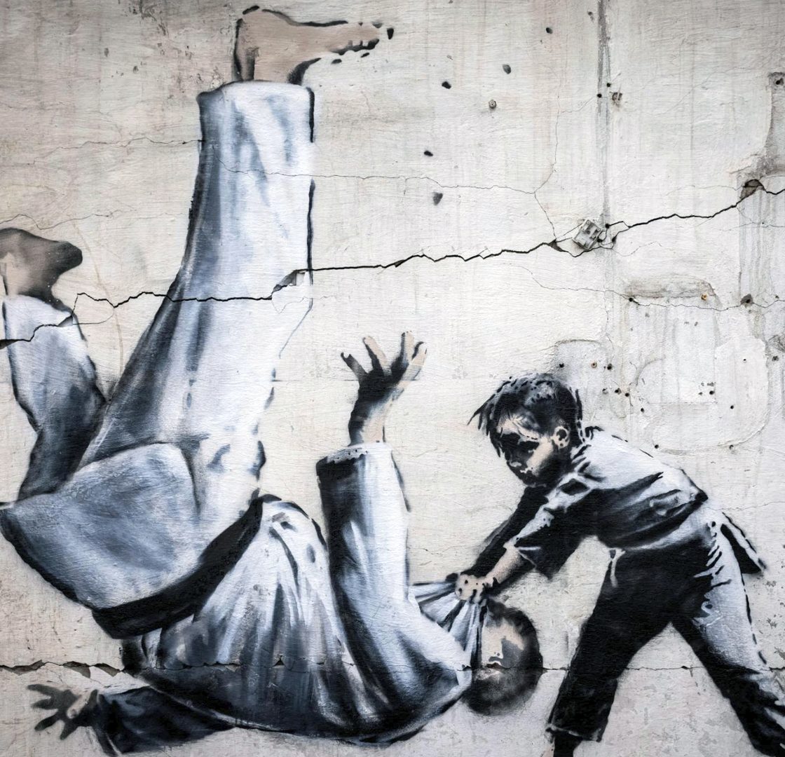 Banksy in der Ukraine